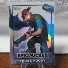 Disney Mickey Mouse Accountant Desk Business Card / Letter Holder on Wood Base — listing 3