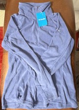 Columbia Glacial Fleece Half-Zip Pullover Women's Small Burgundy — listing 4