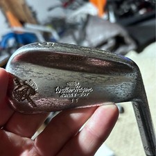 Vintage Walter Hagen International Honey-Boy 6 Iron with Brown Wood Shaft