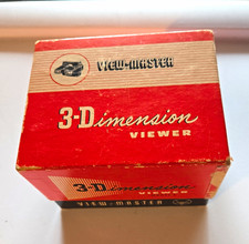 Vintage Sawyer's View-Master Model E Bakelite Stereo Viewer with 9 Reels, Black — listing 3