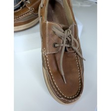Margaritaville Men's Leather Boat Shoes 11 or larger — listing 5