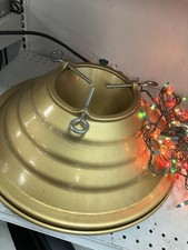 Vintage 1950s Spincraft "Gold-Lite" Electric Christmas Tree Stand with Original Box — listing 6