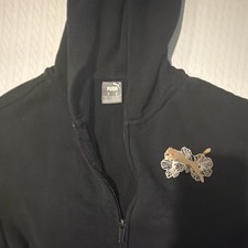 Puma Kids Full-Zip Hoodie with Large Cat Logo