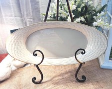 Lenox Ivory China Oval Dish with Basketweave Relief and Gold Trim — listing 4