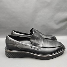 ECCO Men's Brown Leather Slip-On Loafers, EUR Size 48 — listing 6