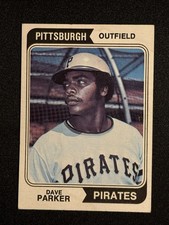 1974 Topps Dave Parker Rookie Card #252 — listing 2