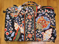 Quilted Cotton Floral Laptop Sleeve / Padded Zip Pouch — listing 6