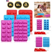 Silicone Candy/Baking Molds - Pet Paw Print & Dog Bone Shapes (Lot of 3+) — listing 3