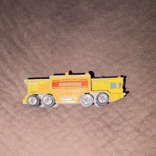 Vintage Diecast White Airport Fire/Rescue Snorkel Truck Toy — listing 4