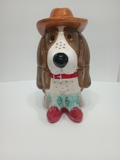 The Pioneer Woman Charlie Boots Cowboy Dog Cookie Jar — listing 2