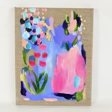 Original Painting on Canvas (verso view) — Art International Registered Work — listing 6