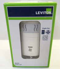 Leviton IPHS5 Decora Humidity Sensor & Fan Control Switch, White — listing 6