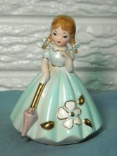 Vintage Porcelain Figurine of Girl with Goose, Marked Japan — listing 3