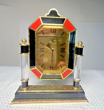 Vintage Art Deco Streamline Bakelite Electric Desk Lamp with Built-In Clock — listing 5