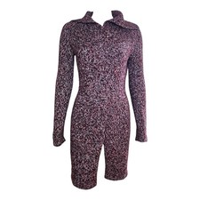 Guess Jeans Leopard Print V-Neck Button Cardigan