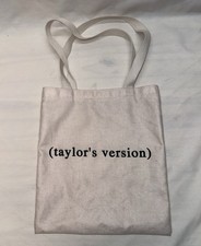 Taylor Swift Fan Canvas Tote Bag "I Am Proud To Be A Swiftie" (Novelty Merch, New in Package) — listing 4