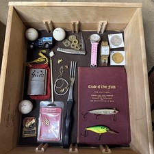 Vintage Junk Drawer Lot - Silver Coin, Old Keys, Cufflinks, Political Pins & Collectibles — listing 2