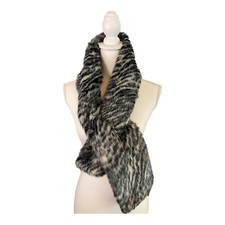 Michael Kors Faux Fur Scarf with Knit Panel — listing 4