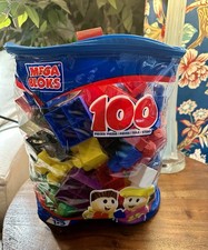 Mega Bloks Maxi Bloks 140-Piece Set in Storage Tub (8184)