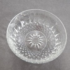 Arcoroc Diamant Pattern Clear Glass Dessert Bowls Set of 5 — listing 6