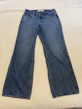 Hollister Black Baggy Jeans with Embroidered Cobra Snake Back Pocket — listing 2