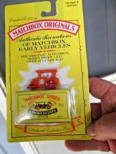 Vintage Matchbox 'Number One' White Van/Wagon Die-Cast Toy Car with Stars & Stripes Livery — listing 4