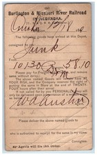 1890 Chicago, St. Paul, Minneapolis & Omaha Railway Special Time Pass No. 2591 — listing 5