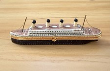 Limoges France Hand-Painted Porcelain Titanic Trinket Box — listing 5