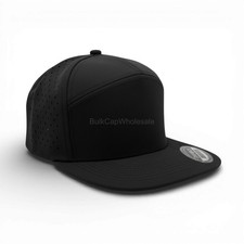 Black Flat-Brim Visor Hat — listing 4