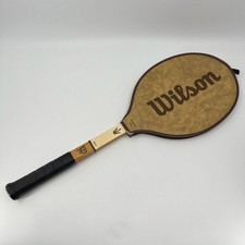 Wilson Jack Kramer Autograph Midsize Wood Tennis Racket with Cover, listing 2