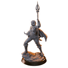 Miniature Resin Dragon Figurine, 2.25" Metallic Copper/Bronze Finish with Red Gem Accent — listing 5