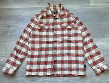 Patagonia Men's Organic Cotton Long Sleeve Button-Down Buffalo Check Shirt, Green/Cream, Size M — listing 4