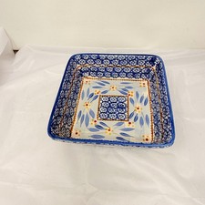 Temp-tations Old World Cranberry 2-Piece Rectangular Baker Set with Trivet/Platter — listing 6