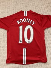 Manchester United 2007-2008 Nike Home Football Shirt with Barclays Premier League Patches — listing 5