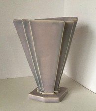 Weller Pottery Lorbeek Pattern Candle Holders, Pair — listing 3
