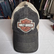 Harley-Davidson Museum Milwaukee WI Camo Mesh Trucker Snapback Hat — listing 5