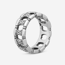 Konstantino Sterling Silver & 18K Gold Quatrefoil Statement Ring, listing 6