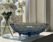 Indiana Glass Marigold Carnival Glass Punch Bowl, Harvest Grape Pattern — listing 2