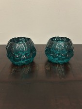 Textured Glass "Snowball" Votive Candle Holder No mark visible — listing 5