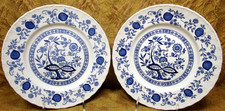 Enoch Wedgwood Blue Heritage Covered Vegetable Dish / Casserole (Blue Onion Pattern) — listing 5