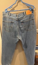 Levi's 550 Relaxed Fit Blue Denim Jeans, Size Medium — listing 4