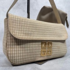 Givenchy Houndstooth Pony Hair & Leather Drawstring Tassel Handbag — listing 2
