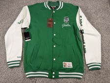 Boston Celtics Wool & Leather Varsity Letterman Jacket JH Design — listing 3