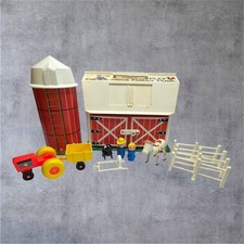 Fisher-Price Play Family Farm #915 with Silo, Animals, Tractors & Little People — listing 3