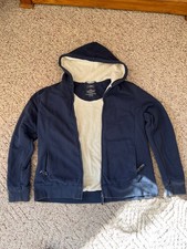 L.L.Bean Women's Full-Zip Hooded Sweatshirt, Coral, Size L Regular