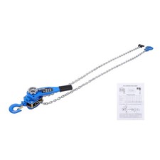 Manual Chain Hoist / Come-Along Chain Block with Hook, Heavily Rusted — listing 4