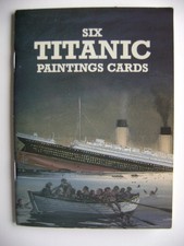Six Titanic Paintings Cards by John Batchelor (Dover, 1998) — listing 5