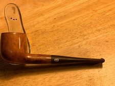 Vintage Mastercraft Meerschaum-Inlaid Briar Tobacco Pipe with Original Box and Sleeve — listing 5