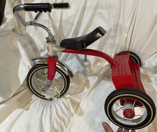 Vintage 1960s Hedstrom Teal Metal Tricycle with Rear Step Platform — listing 5