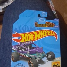 Hot Wheels Baja Bruiser Ford Pickup Truck (Orange, #5 Cragar) — listing 5